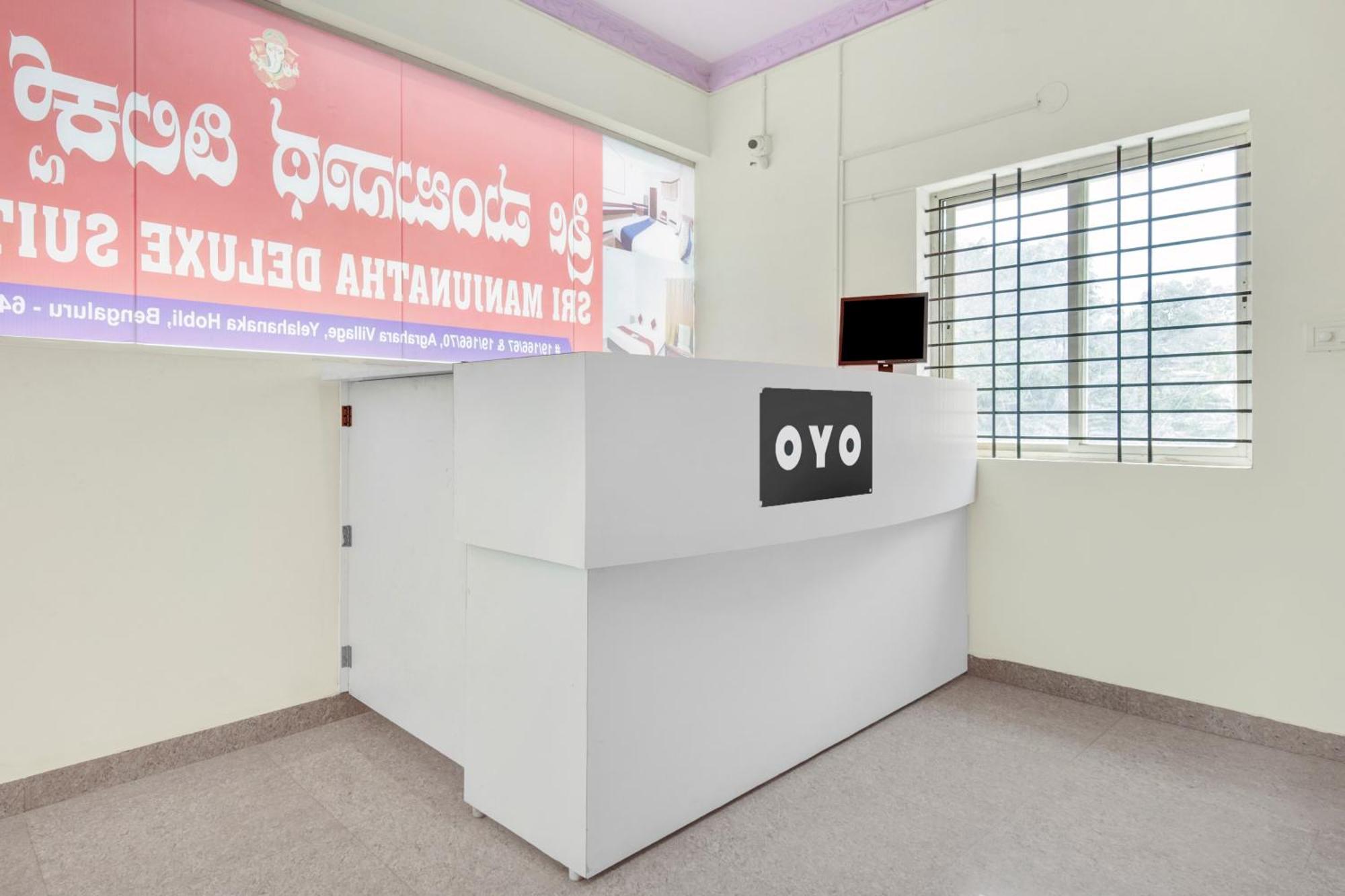 Hotel O Sri Manjunatha Deluxe Suites Bangalore Bagian luar foto